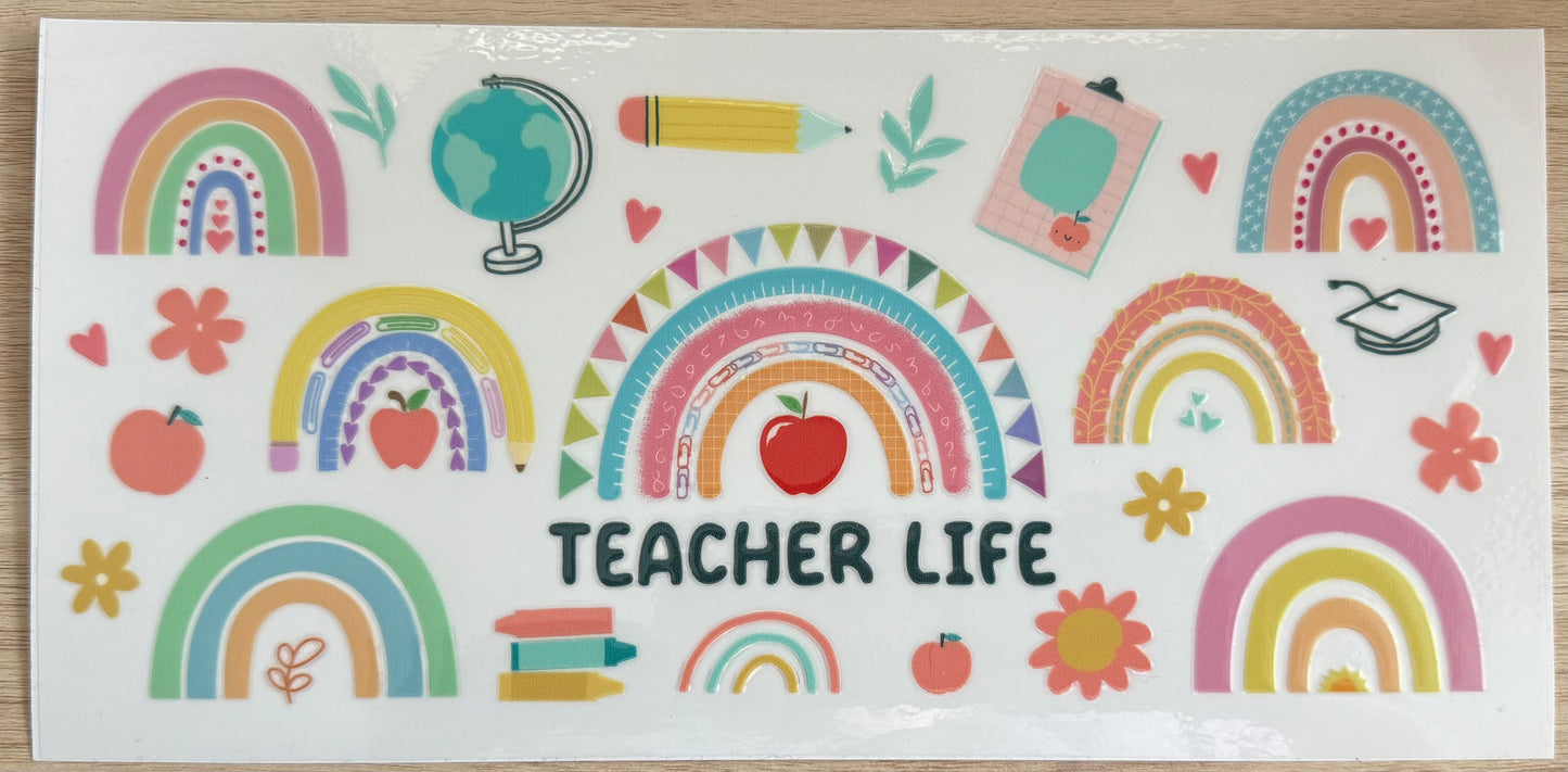 #7 Teacher decal