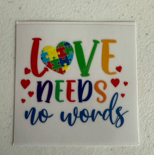 #95 Autism (love needs no words)