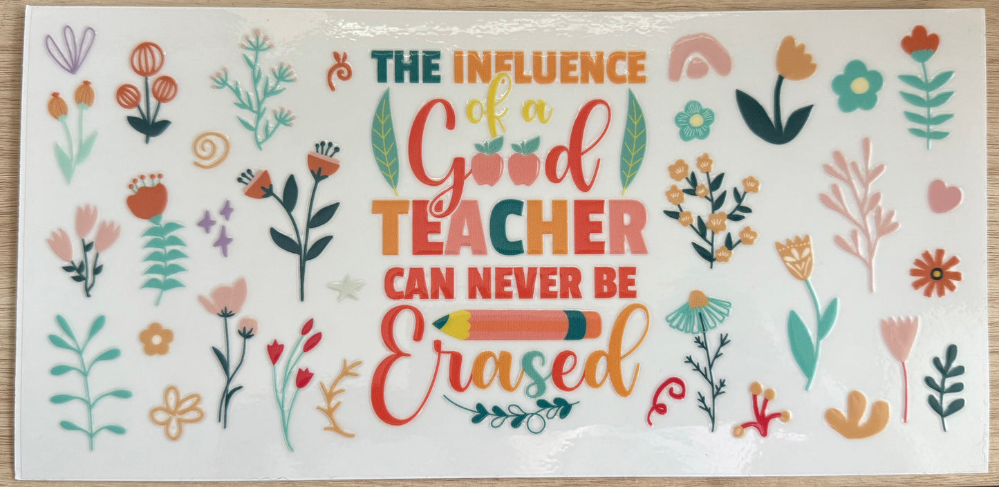 #2 teacher decal