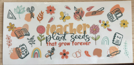 #4 Teacher decals