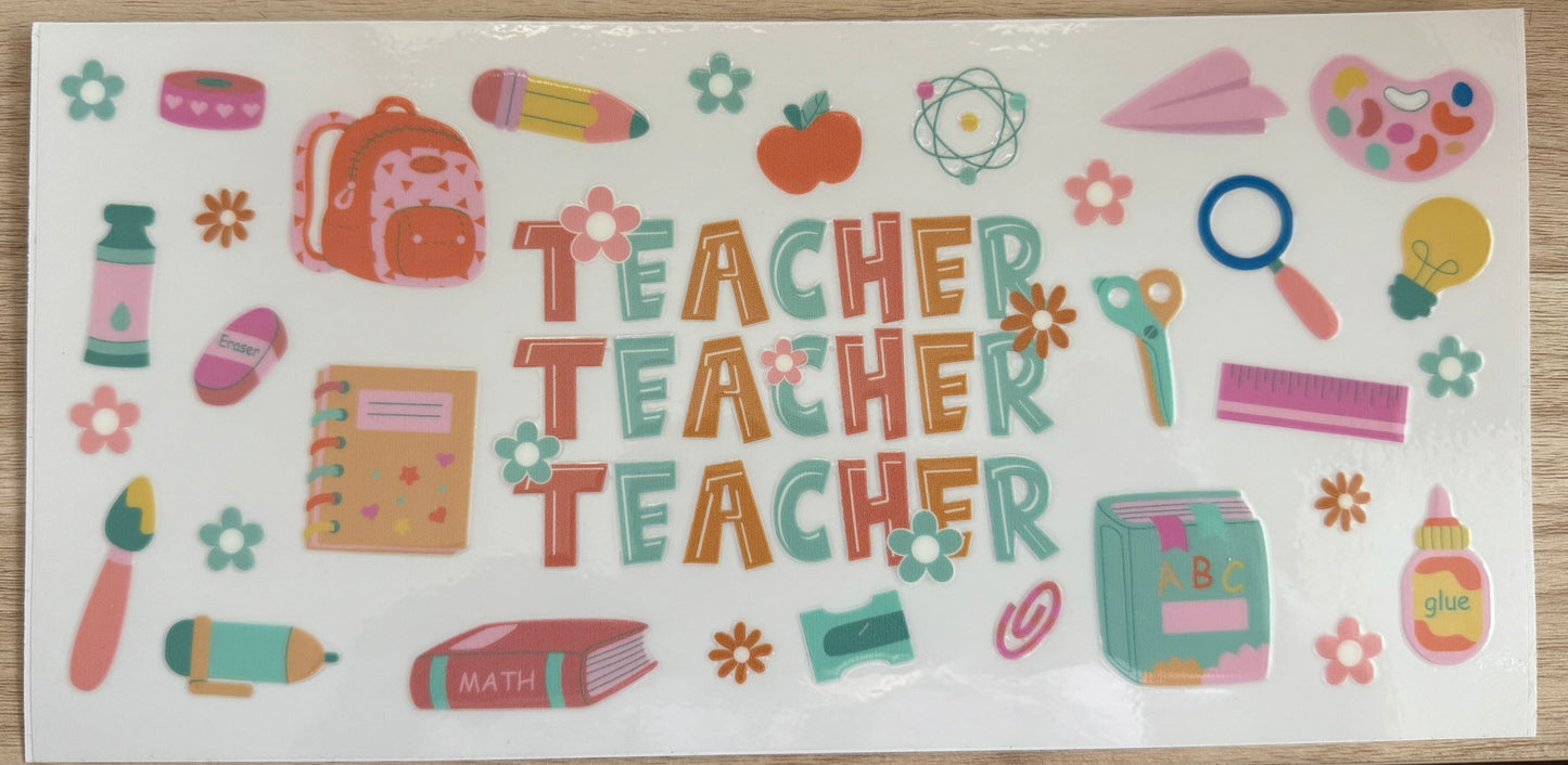 #5 Teacher decals