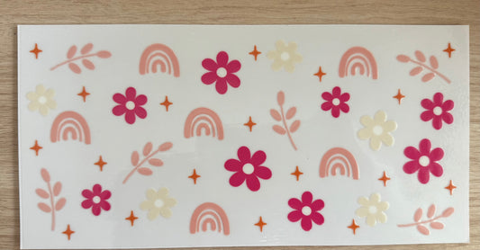 #49 rainbow & flower