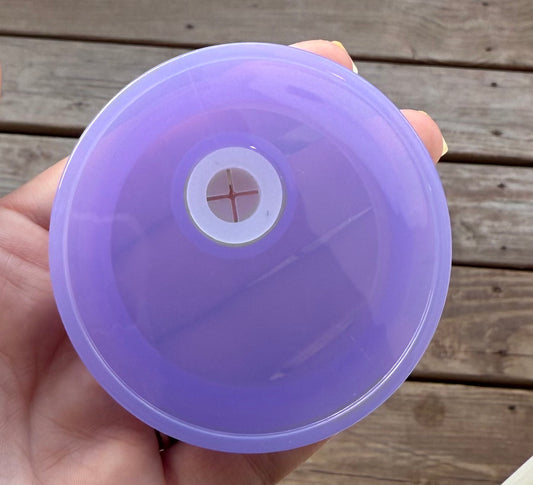Purple lid