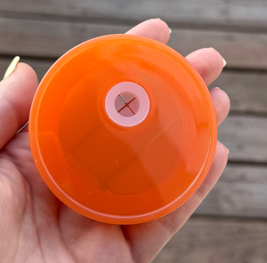 Orange lid